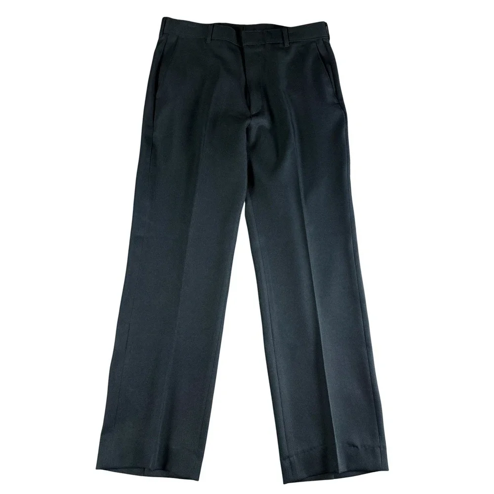 Levi's Action Slacks Dress Pants Mens 30x29 Navy Blue Vintage Straight Leg USA